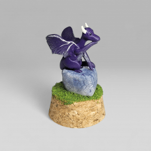 Tiny Dragon Cloche Diorama